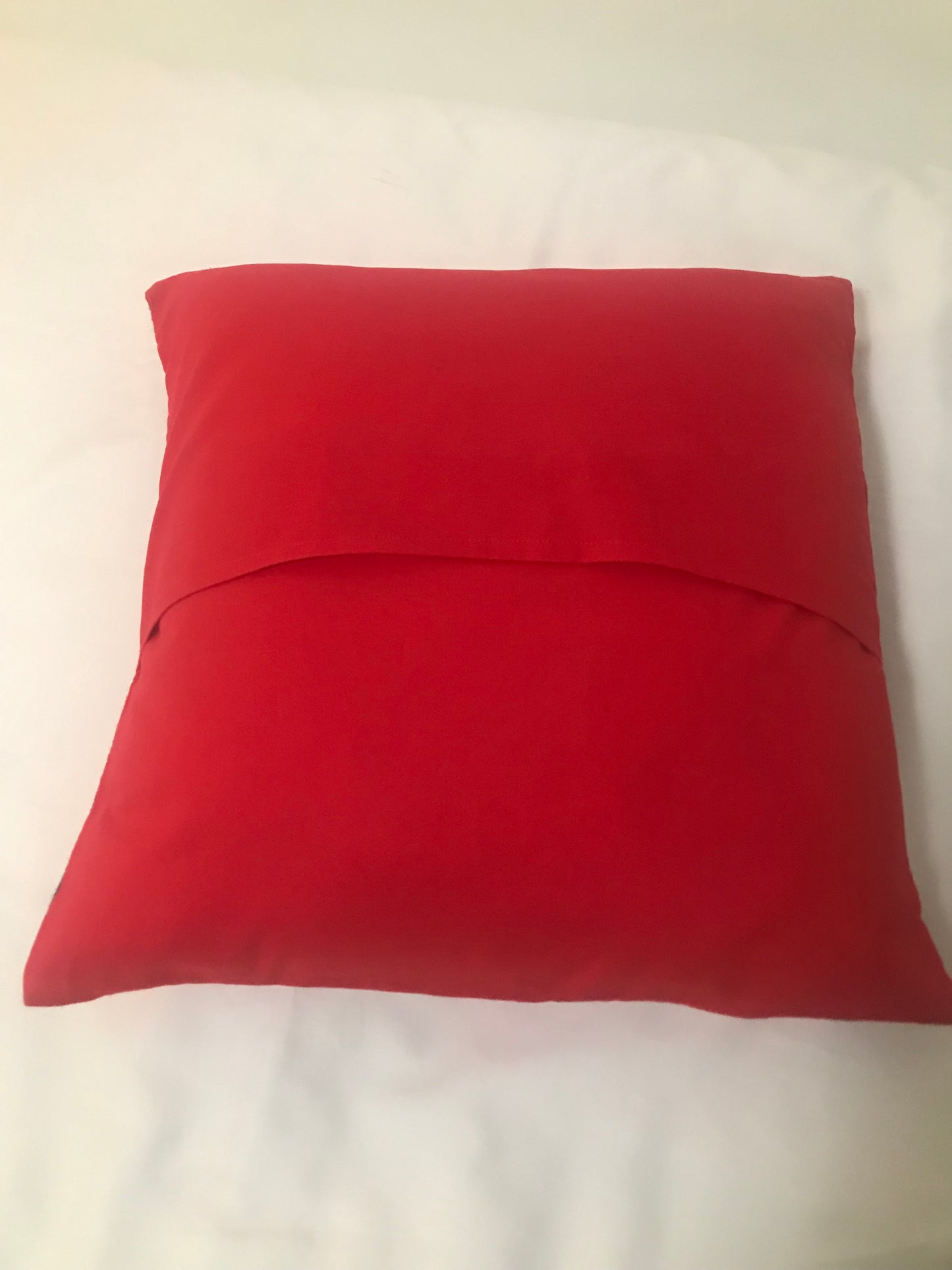 Mexican Red Pillow Cover 16x16,  Mexican Home Decor